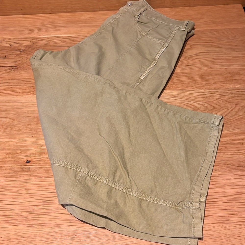 Kenna Heritage Barrel Chinos by Pilcro And Anthropologie 12P cedar green EUC 31P